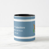 Mug L'emblème de l'armée de l'air américaine personnal (Centre)
