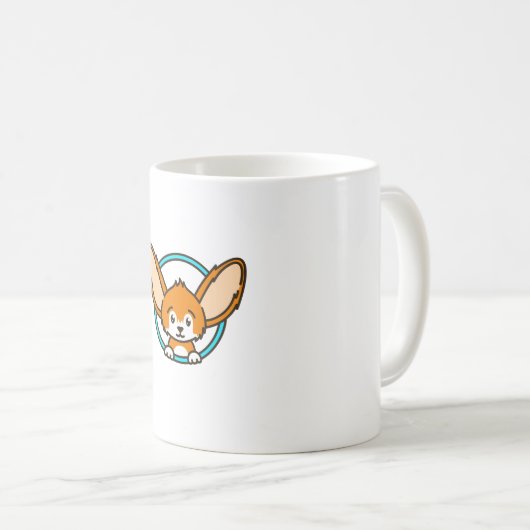 Mug L'Emblème Fennec Fox (Devant droit)