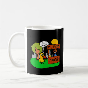 Mug Lémérite Fraîche De Glace A Des Raisins Canard