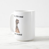 Mug L'Émeu-lated d'émeu souvent n'a jamais égalé la (Devant gauche)