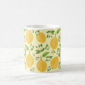 Mug Lemon Bloom Collection patterned yellow (Centre)