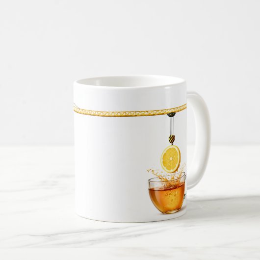 Mug Lemon Tea Under Construction – Creative Constructi (Devant droit)
