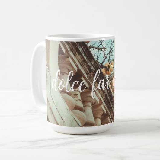 Mug Lemon Tree et bâtiments anciens (Devant gauche)