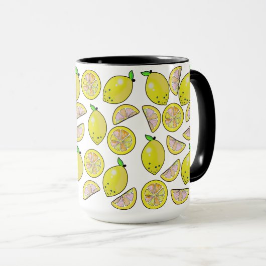 Mug Lemons (Devant droit)