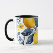 Mug Lemons Motif (Gauche)