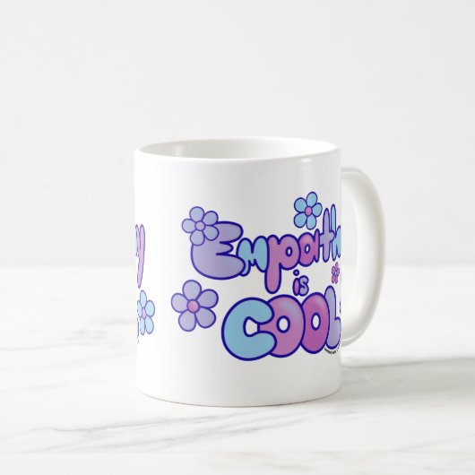 Mug L'empathie est Cool (Devant droit)