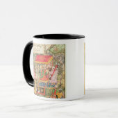 Mug L'empereur Babur de nabab reçoit les représentants (Devant gauche)