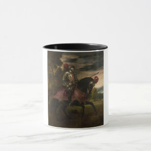 Mug L'empereur Charles V à cheval (par Titien)
