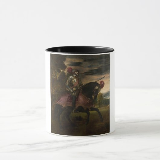 Mug L'empereur Charles V à cheval (par Titien) (Centre)