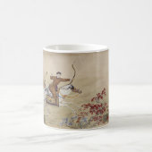 Mug L'empereur de Qianlong poursuit un cerf en chasse (Centre)