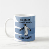 Mug L'empereur Penguin Animal drôle (Gauche)