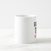 Mug L'employé déchire encore chaud (Centre)