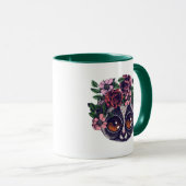 Mug Lémur floral doux (Devant droit)