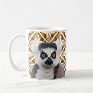 Mug Lemur Madagascar Faune