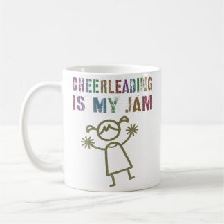 Mug L'encouragement Est Mon Jam Équipe de pom-pom girl