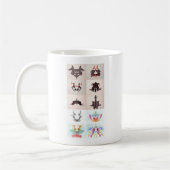 Mug L'encre d'essai de Rorschach éponge chacun des 10 (Gauche)