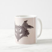Mug L'encre d'essai de Rorschach éponge la (Devant droit)
