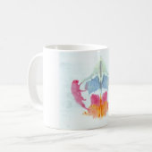 Mug L'encre d'essai de Rorschach éponge l'animal du (Devant gauche)