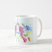 Mug L'encre d'essai de Rorschach éponge le homard de (Devant droit)