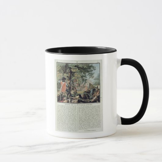 Mug Lendemain de la bataille d'Ivry (1590), b gravé (Droite)