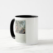Mug Lendemain de la bataille d'Ivry (1590), b gravé (Devant gauche)