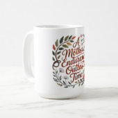 Mug L'endurance d'une mère dépasse le temps (Devant gauche)