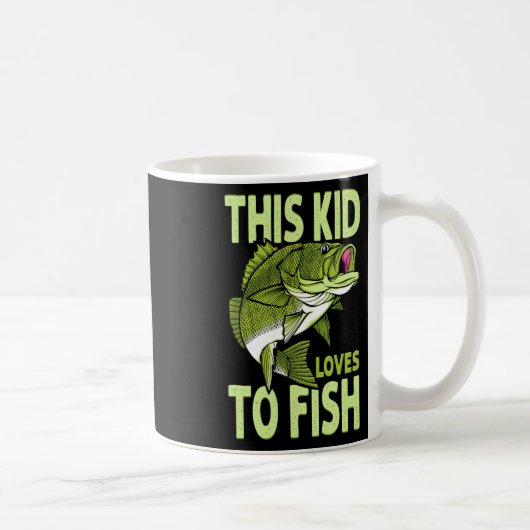 Mug L'Enfant Aime Pêcher Les Enfants (Droite)
