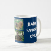 Mug L'enfant préféré du papa… (Devant droit)