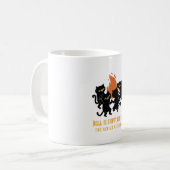 Mug L'enfer est vide et tous les diables sont ici (Devant gauche)