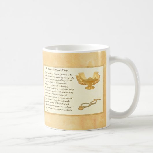 Mug L'engagement de Florence Nightingale (Droite)