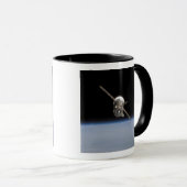 Mug L'engin spatial Soyouz TMA-11 au-dessus du horiz t (Devant droit)