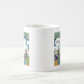 Mug L'ennemi naturel des chats, c'est drôle (Centre)