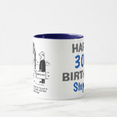 Mug L'enquêteur du bâtiment regarde la maison de M. Pi (Centre)