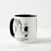 Mug L'enquêteur du bâtiment regarde la maison de M. Pi (Devant gauche)