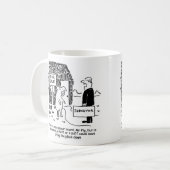 Mug L'enquêteur du bâtiment regarde la maison de M. Pi (Devant gauche)