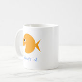 Mug L'enseignant en caricature de l'école de poisson d (Devant gauche)
