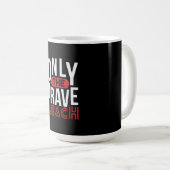 Mug L'Enseignant N'Est Que Le Brave Enseignant (Devant droit)