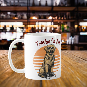 Mug L'enseignant pour animaux de compagnie Golden Retr