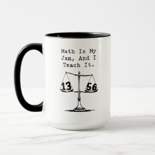 Mug L'enseignement des maths est ma passion Professeur