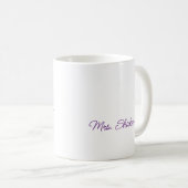 Mug L'enseignement est une oeuvre de reconnaissance de (Devant droit)
