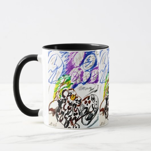 Mug L'ensemble Léopard des neiges (Gauche)