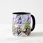 Mug L'ensemble Léopard des neiges (Devant droit)