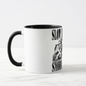 MUG LENT EST LISSE LISSE EST VITESSE RAPIDE DE TIREUR (Gauche)