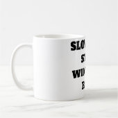 Mug Lent et stable gagne la course (Gauche)