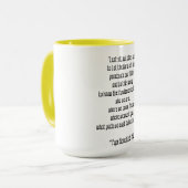 Mug Lent Signifiant Pape Benoît XVI Pâques (Devant gauche)