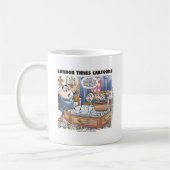 Mug L'enterrement de Humpty Dumpty Cadeaux drôles de d (Gauche)