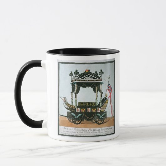 Mug L'enterrement de seigneur Nelson le 9 janvier 1806 (Gauche)