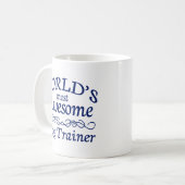 Mug L'entraîneur de chien le plus impressionnant du (Devant gauche)