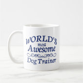Mug L'entraîneur de chien le plus impressionnant du (Gauche)