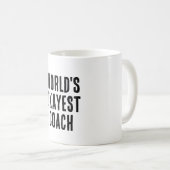 Mug L'entraîneur le plus drôle du monde (Devant droit)